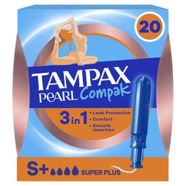 Tampax Compak Pearl Plus 3x20