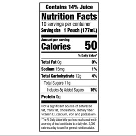 Capri Sun New Exclusive Capri Sun Pacific Cooler Mixed Fruit Kids Juice Boxes 10 Pouches