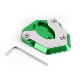 Bruce & Shark Motorcycle Kickstand Side Stand Foot Pad Suitable for Kawasaki Z650 Z900 2017-2018 Green
