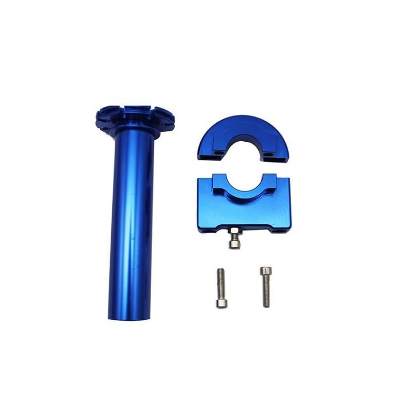 High Throttle Kit Motorcycle Universal Aluminum (Blue)