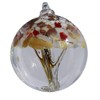 D&J Glassware Anniversary Tree of Life Glass Friendship Ball