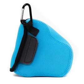 MegaGear MG731 Ultra Light Neoprene Case with Carabiner for Sony Cyber-shot DSC-RX10 II/DSC-RX10 Camera - Blue
