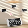 MeesMeek Kitchen Clock Timer: 99H 59M 59S Countdown Countup Rechargeable