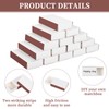 JarThenaAMCS 150Pcs Blank Matches Containers Fireplace Match Holder with Double-Sided