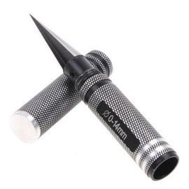 ShareGoo 0-14mm Aluminum Alloy Expanding Hole Puncher Opener Reamer Tools for RC Model Body ConnectorMale/Female with Protective Sleeve + 1 Strap