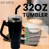 32oz Double Wall Stainless Steel Tumbler with Rotatable Handle |