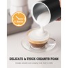 ZACME Milk Frother, 4 in 1 Electric Milk Steamer, Automatic