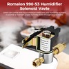 990-53 Universal Humidifier Solenoid Vavle Assembly Replacement Fit for GeneralAire