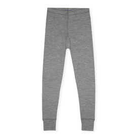 MERIWOOL Womens 100% Merino Wool Base Layer Thermal Pants Gray Heather