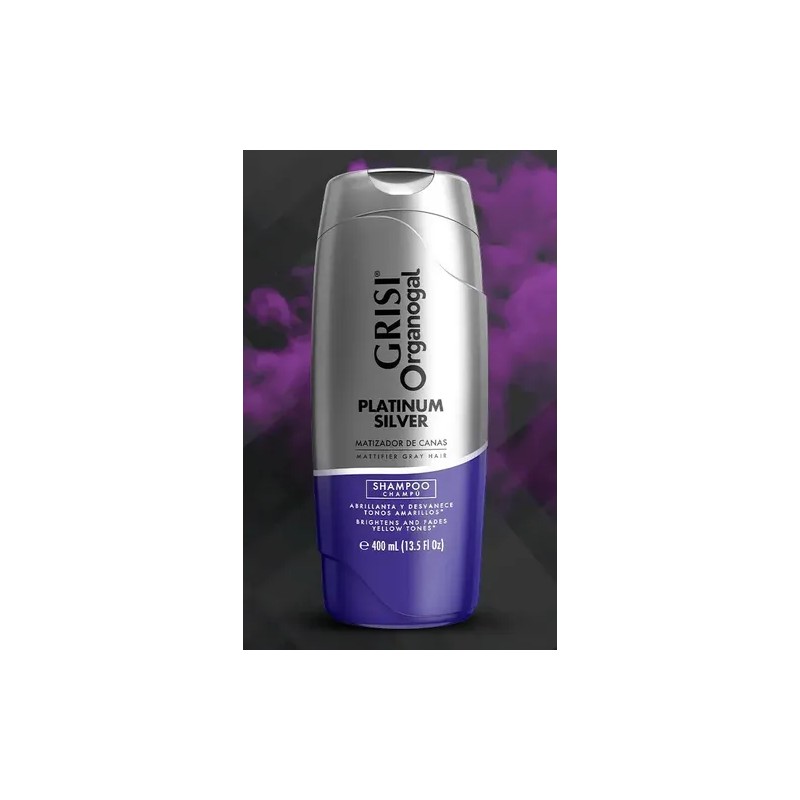 2 Shampoo Grisi Organogal Silver Canas Platinadas 400ml
