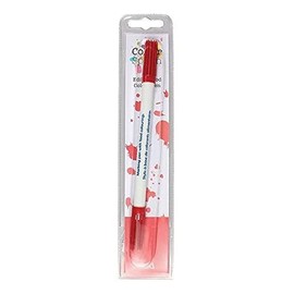 COLOUR SPLASH Edible Food Colouring Pen, Dual Tip Icing Pens, Food-Safe Paint Markers for Writing Messages & Drawing on Cakes & Cupcakes, Colourful & Easy to Use - Red 2ml
