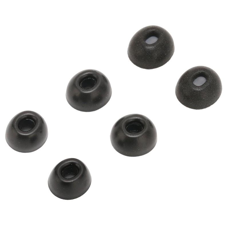 6pcs Eartips Replacement Noise Isolation Soft Slow Rebound Foam Ear