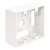 ICC Mounting Box in Double Gang, White