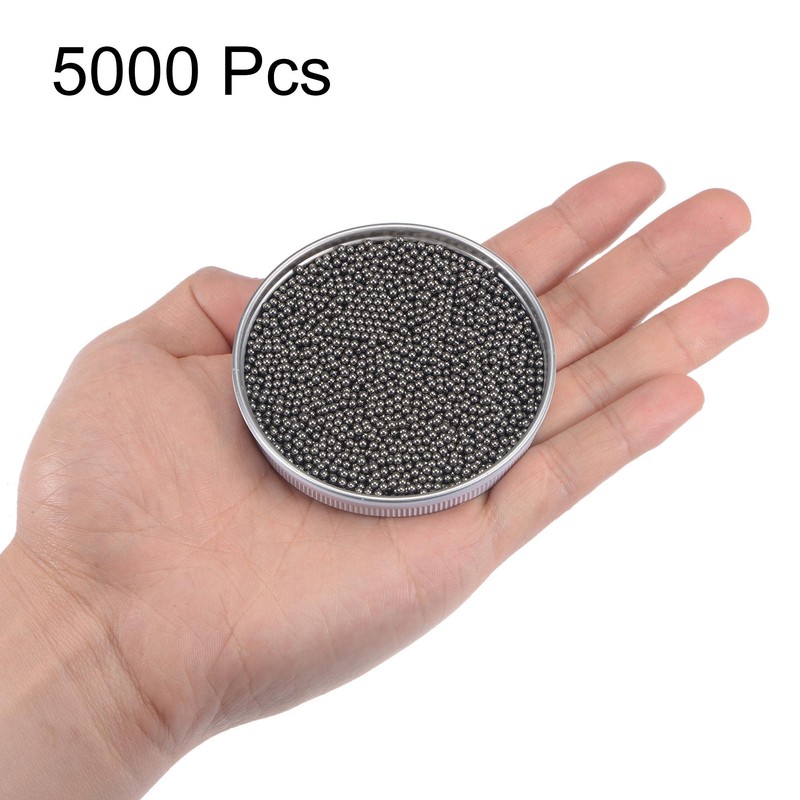 sourcing map 5000pcs 2mm Carbon Steel Bearing Balls G1000 Precision