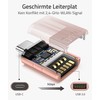 Syntech USB C to USB Adaptor, Rose Gold