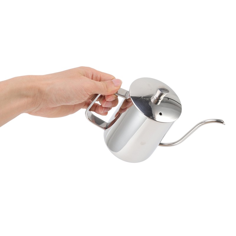 Pour Over Coffee Kettle Stainless Steel Handheld Narrow Drip Spout