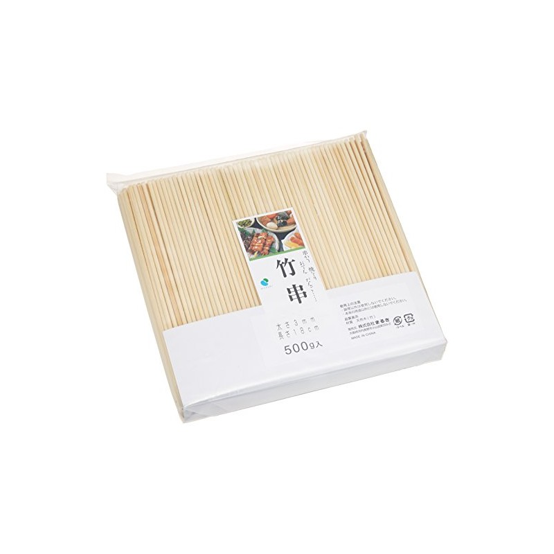 Commercial Bamboo Skewers, 7.1 inches (18 cm), Thickness 0.1 inches