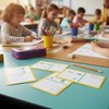 BAZIC Products Addition Flash Cards, Numbers Math Flashcards at School