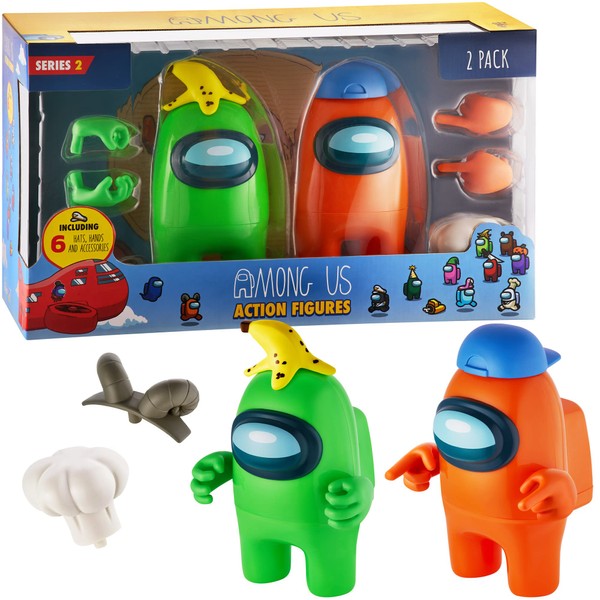 P.M.I. Among Us Action Figures | Two of Four 7-Inch-Tall