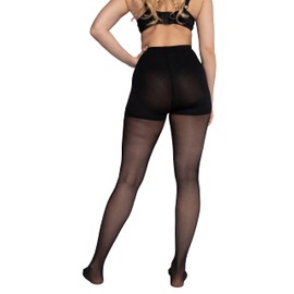Ulla Popken Damen Bodyforming-strumpfhose Strumpfhose, Schwarz, 48-50 EU