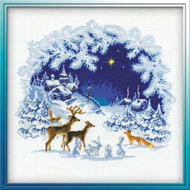 Riolis Cross Stitch Kit - 793 - Woodland Christmas
