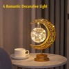 Moon Lamp, Enchanted Lunar Lamp, Ramadan Decorations Lamp for Bedroom,