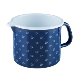 RIESS KELOmat "Enamel" Dirndl Schnabeltopf 1.7 L-Dirndlblau 14 CM