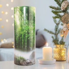 NEWDREAM Las urnas biodegradables para cenizas humanas están diseñadas para dispersar las cenizas cremadas de tu ser querido en tus tubos de dispersión favoritos cenizas humanas (largo 5 ancho x 12 alto)