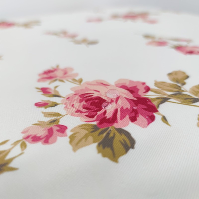 AIBIIN 132x182cm Rectangle Flower Tablecloth Floral Table Cloths Waterproof Fabric