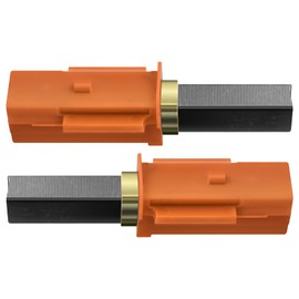 LEFITPA 2 Pack Replacement 3339211 33392-11 Carbon Brush for Ametek Lamb Motor for Metro Air Force AF3 B3 MB3 Models (3/8" Width)