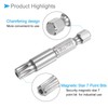 CoCud Magnetic Star 7 Point Bits TT45 Head 1/4 Inch