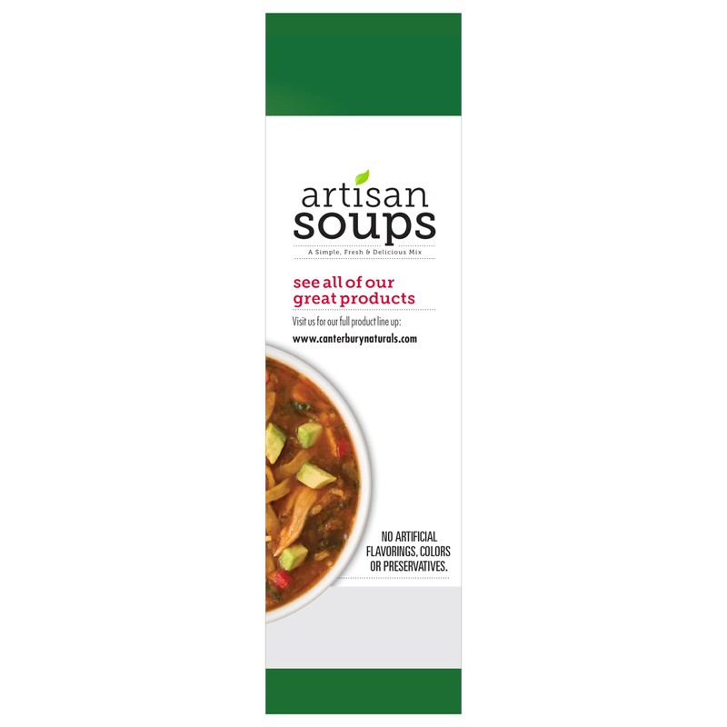 Canterbury Naturals Artisan Soup Mix, Chicken Tortilla Soup Mix, Non-GMO,