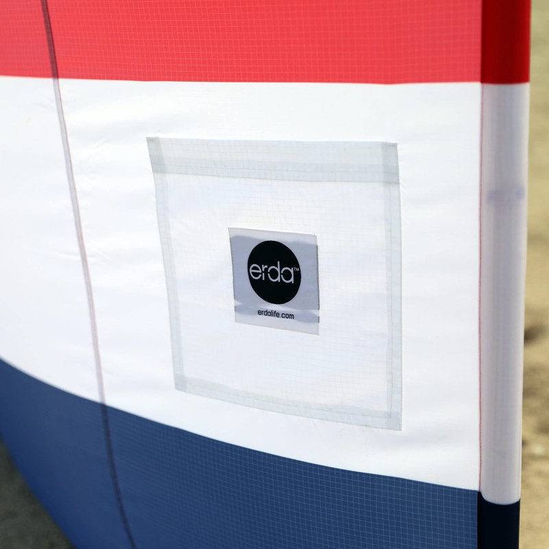 erda Liberty Stripe Pro Beach Recycled Polyester Rip-Stop 20 ft