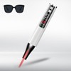 DJDAI Red Pen Rechargeable with Glasses, white