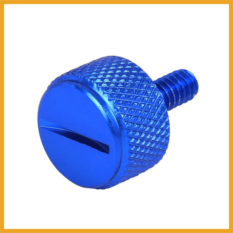 Partuto 1/4'' Motorcycle Blue Aluminum Alloy Rear Seat Bolt Mount