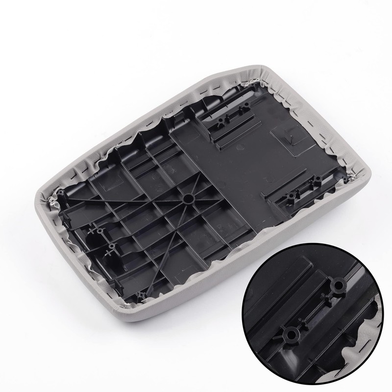 Dasbecan Center Console Armrest Cover Lid kit Compatible with 2008