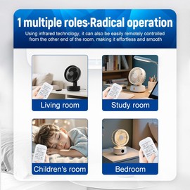 New Fan Replacement Remote Control for Holmes Blizzard Fan HAPF624R HAPF624R-UC 185740-000-000