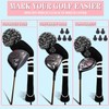 Golf Headcovers with Pom Pom for 1 3 5 Driver