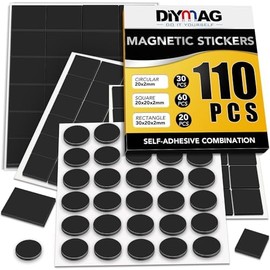 DIYMAG Magnetic Hooks, 30Lbs Strong Heavy Duty Cruise Magnet Hook for Classroom, Fridge, Hanging, Cabins, Grill, Kitchen, Garage, Workplace and Office Etc, (6 Pack-Blue)