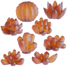 8 Pcs Succulent Resin Mold Succulent Mold Succulent Soap Mold Clay Mold Peony Mold Rose Jewelry Resin Casting Mold Candle Making Molds Craft Supplies 3D Mold Silicone Mold for Resin Casting Mold