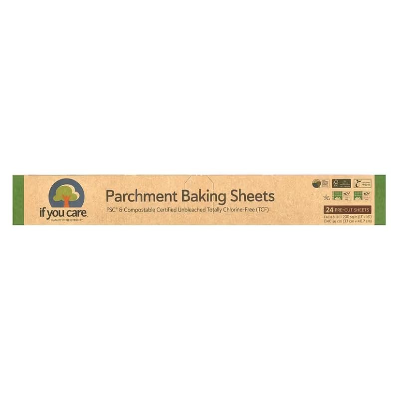 If You Care, Parchment Baking Sheets, 24 Count