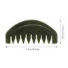 Lurrose Jade Hair Combs Scraping Comb Jade Massage Comb Head