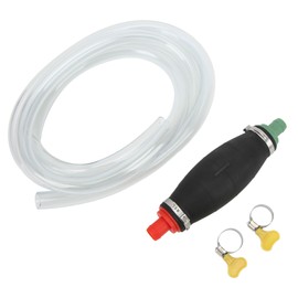 16mm/0.63in Siphon Hand Pump with 2m/6.6ft Hose Gasoline Fuel Water Transfer for Cars Motorcycles Trucks