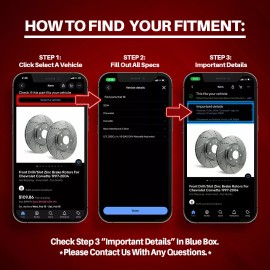 H HENZIKON HIGH-PERFORMANCE For LaCrosse Regal XTS Impala Malibu Limited Rear Ceramic Brake Pads w/ Hardware