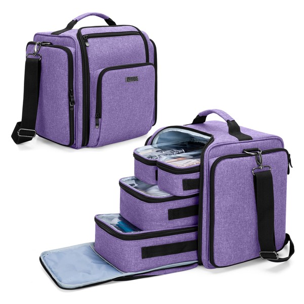 BAFASO BAFASO Makeup Bag Cosmetic Bag with 4 Inner Removable
