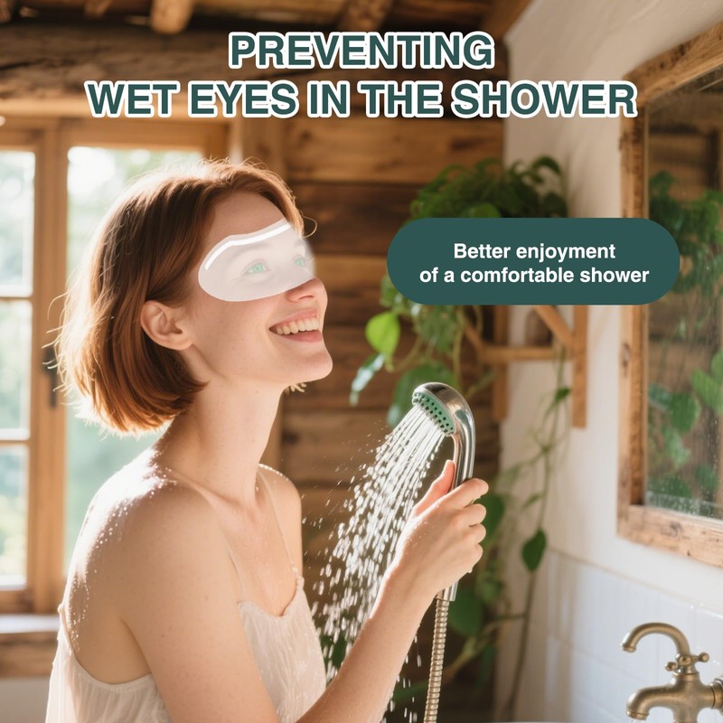 Leogony 100 Pcs Eye Shield After Cataract Surgery for Shower,