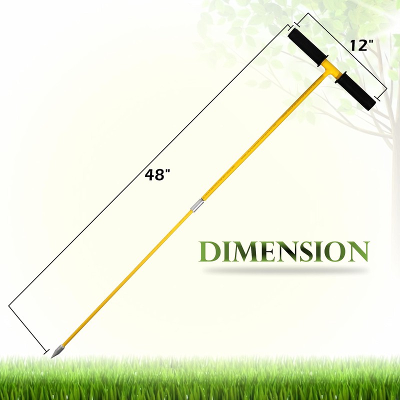 FEBTECH - Metal Soil Probe Rod - Insulated Septic Tank