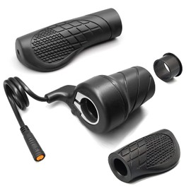 MUSELK Electric Bike 20X Full Twist Throttle Right Handle Accelerator (BF-20X Half Throttle) for BBS01 BBS02 BBSHD Mid Motor Electric Bicycle