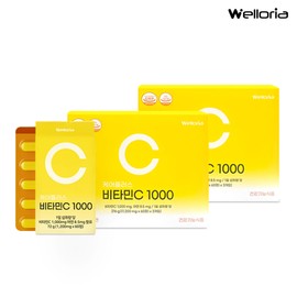[Welloria] Care Plus Vitamin C 1000 Zinc 180 tablets, 2 pcs / [웰로리아] 케어플러스 비타민C 1000 아연 180정, 2개