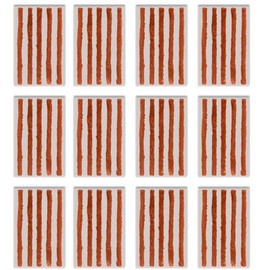 GRAND PITSTOP Tubeless Tire Repair Plugs Strips Refills Kit for Bike Tires- 60 Rope Plug Pack for Cars, Motorcycles, Bicycle Tires Repair